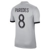 Paris Saint-Germain Paredes 8 Gostujući Nogometni Dresovi 2022-23 Paris Saint-Germain Paredes 8 Gostujući Nogometni Dresovi 2022-23